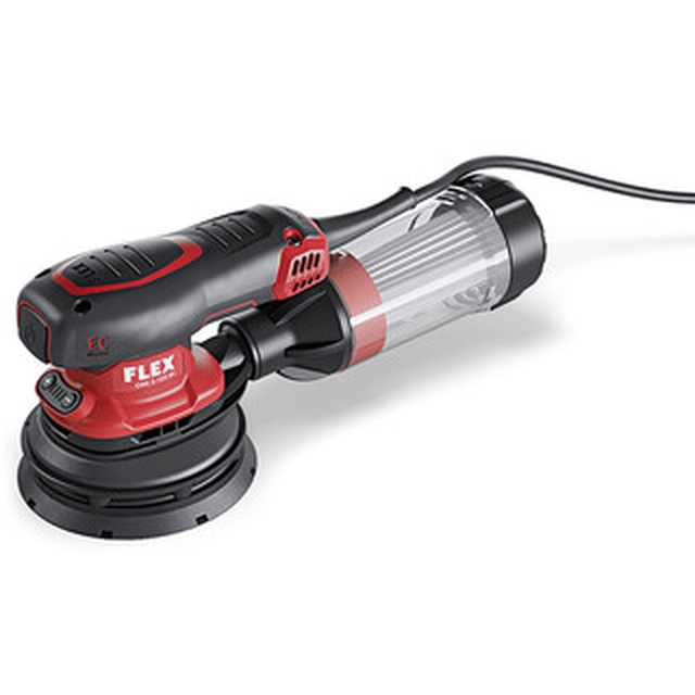 Lixadeira excêntrica elétrica Flex ORE 2-125 EC 230 V | 260 W | 125 mm | 8000 a 12000 RPM | Em uma caixa de papelão