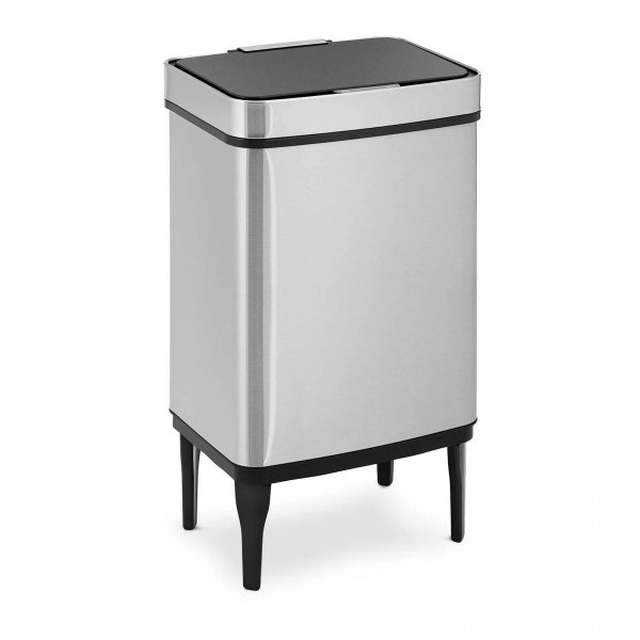 Lixeira - 45 l - cinza - pernas FROMM STARCK 10260370 STAR_BIN_44