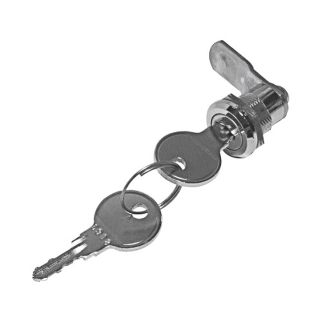 Lock with a key for cabinets and installation frames (multiple key combinations)