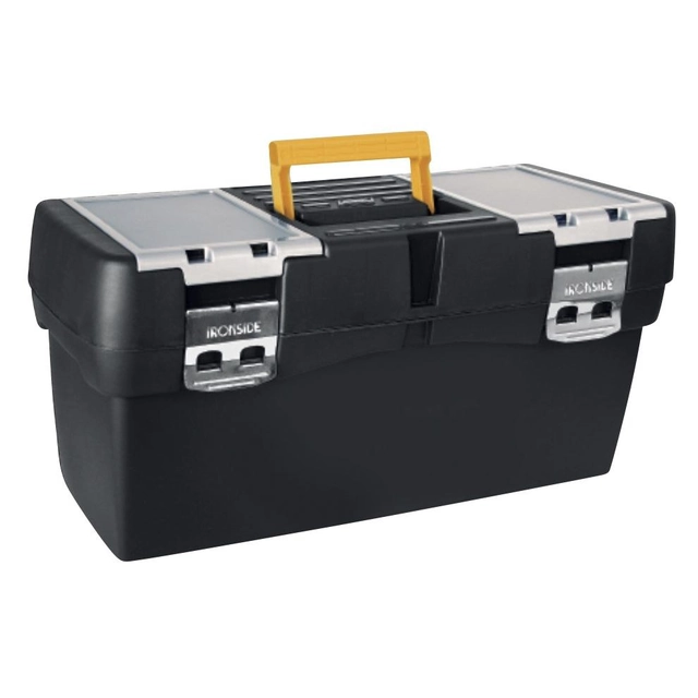 Lockable tool box size L with dimensions 580x290x290mm