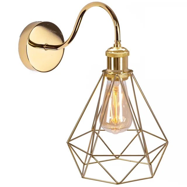 Loft Wall Sconce Lamp 392229 Gold