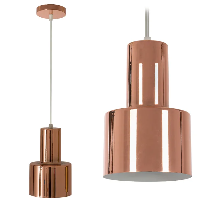 Loftslampe APP283-1CP rosa guld