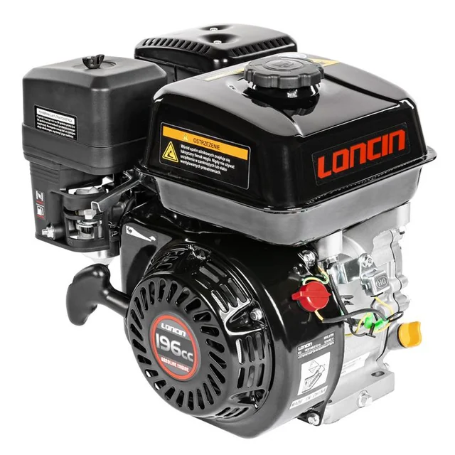 Loncin dzinējs G200F-W horizontālās vārpstas konuss 20 mm / 72 mm G200F-W