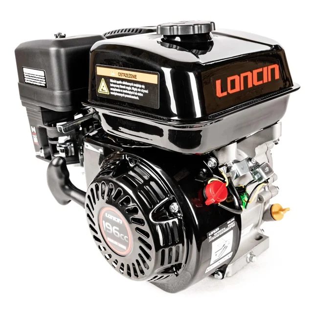 Loncin dzinējs G200F-ZM horizontālā vārpsta 19,05 mm / 80 mm G200F-ZM