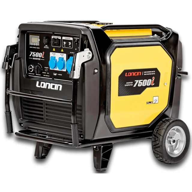 LONCIN LC7500i GENERADOR INVERSOR GENERADOR GRUPO ELECTRÓGENO INVERSOR 230V 7.5 KW ESTART - ARRANQUE Atlas Copco P6000I - EWIMAX -