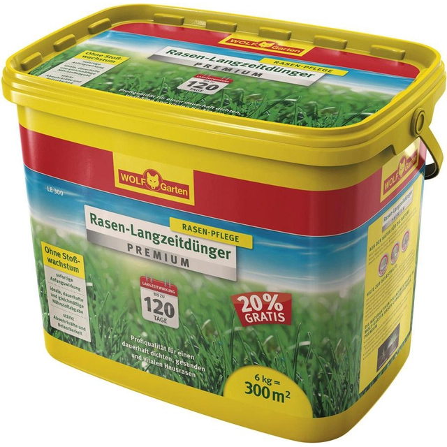 Long-term lawn fertilizer 6kg LE 300 Premium