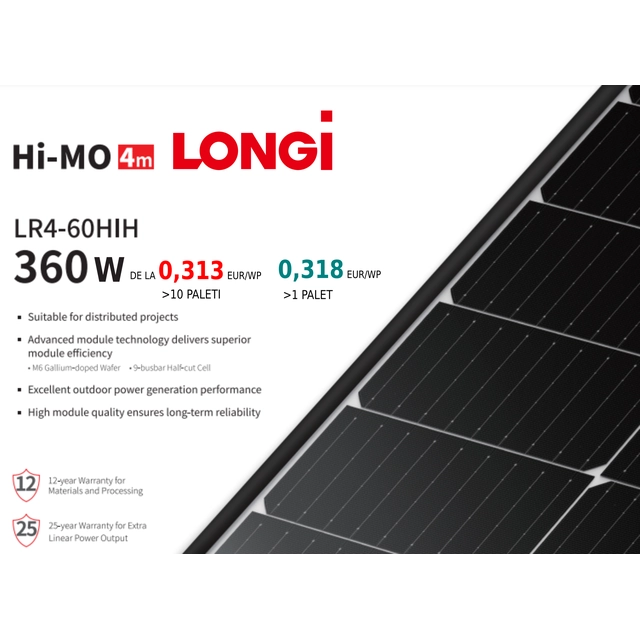Longi solare LR4-60HIH 360W