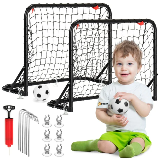 LOPEZ voetbaldoelen set 2 x 61x46 cm