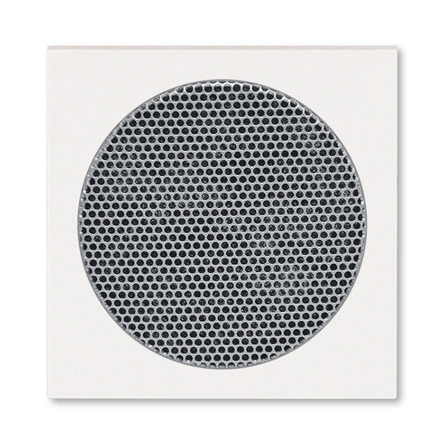Loudspeaker cover, with round grille, mother-of-pearl, ABB Levit M 5016H-A00075 68