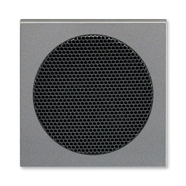 Loudspeaker cover, with round grille, steel, ABB Levit M 5016H-A00075 69