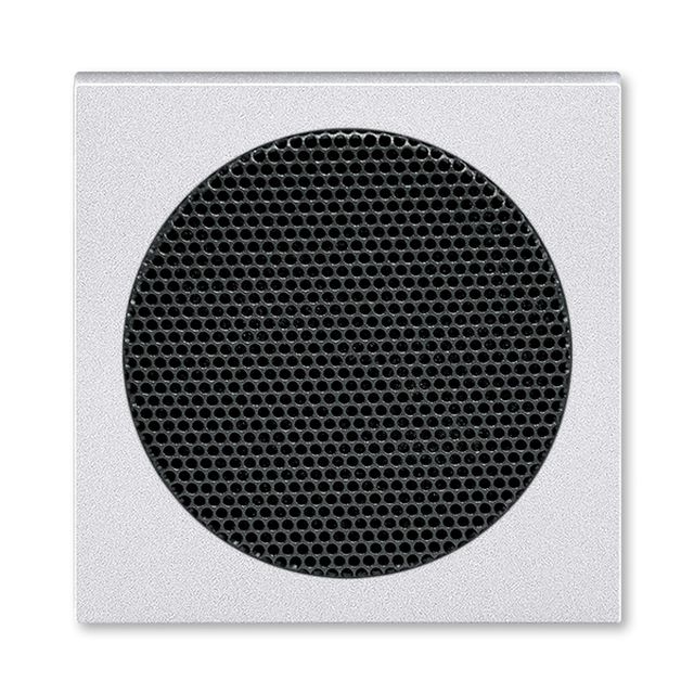 Loudspeaker cover, with round grille, titanium, ABB Levit M 5016H-A00075 70