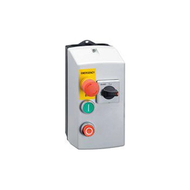 Lovato Electric Arrancador directo cerrado con interruptor de motor 1-1,6A y contactor 400V AC 0,55kW (M2P00911400A5)