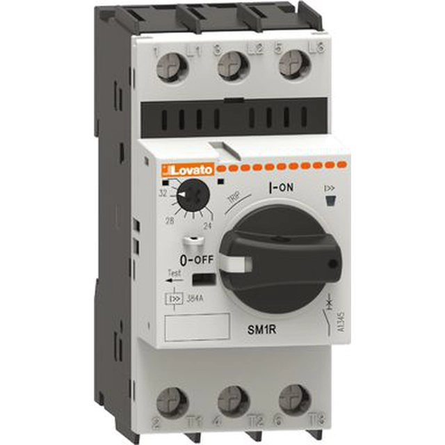 Lovato Electric er et produkt med 2,5 - 4A 100kA 400V (SM1R0400)