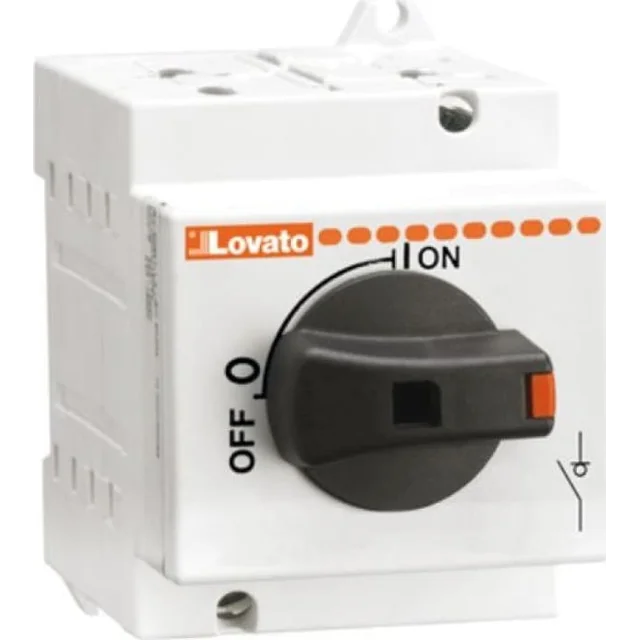 Lovato Electric Изолиран PV 2P 16A 1000V DC DC21B GD025AT2