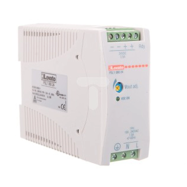 Lovato Electric Zasilacz jednofazowy 100-240V AC/24V DC 60W 2,5A (modulación)