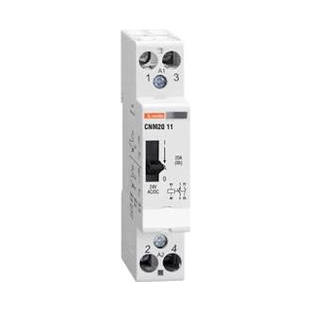 Lovato elektromos moduláris kontaktor karral 32A 2Z 0R 24V AC/DC (CNM3220024)