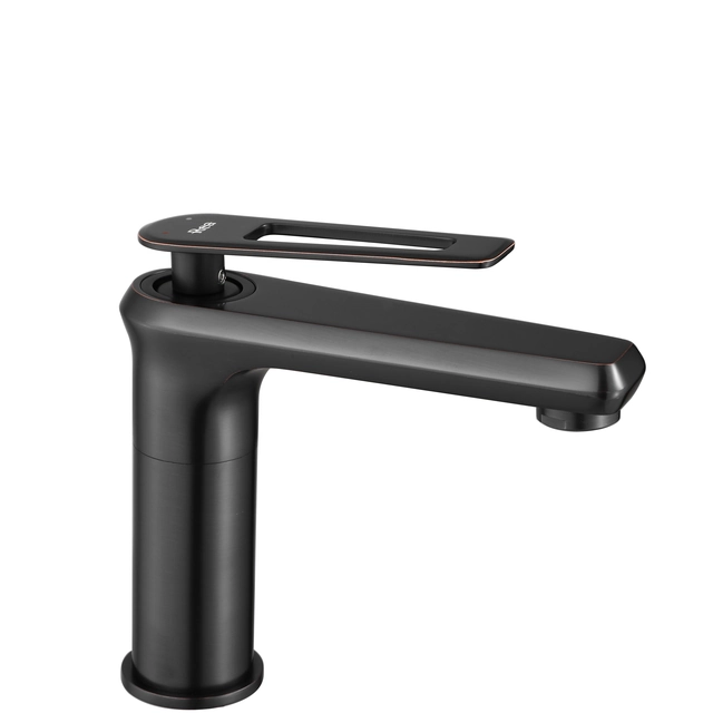 Low basin mixer REA BLADE Black Antique