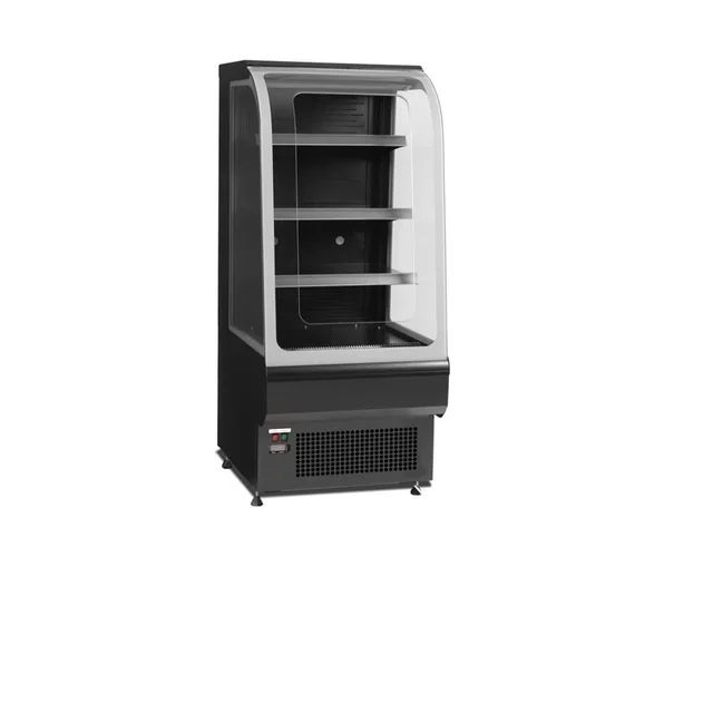 Low refrigerated shelf refrigerator with open front 219L NOC60CC