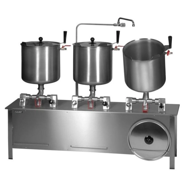 Lozamet tilting steam boiler set ZP-6