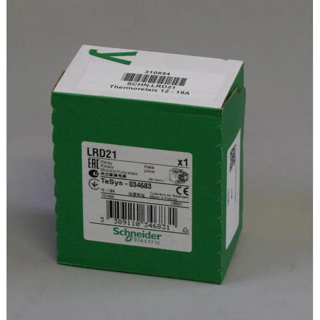 LRD21 Schneider Electric - Nouveau scellé en usine