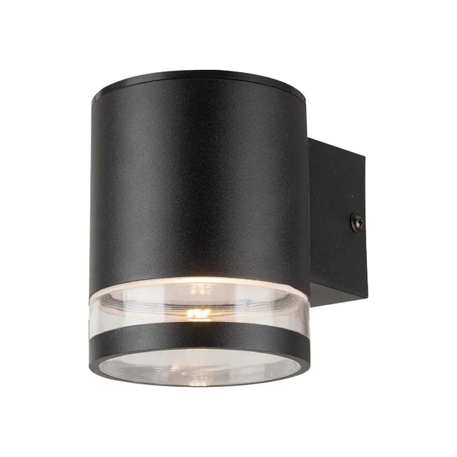 Luci da parete solari - Nero - IP54 - 70 Lumen - 3000K