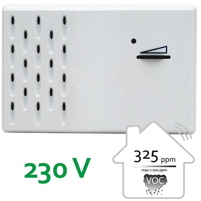 Luftkvalitetssensor VOC strømforsyning 230V. |ADS-VOC-230