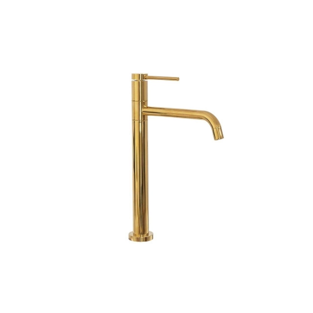 Lugano Slim gold high basin mixer - additional 5% DISCOUNT for the REA5 code