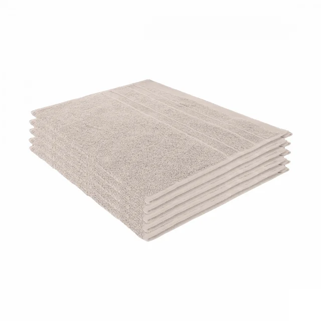 Луксозен хотел Gastendoek - Taupe - 5 stuks - 30x50cm - 550 g/m2