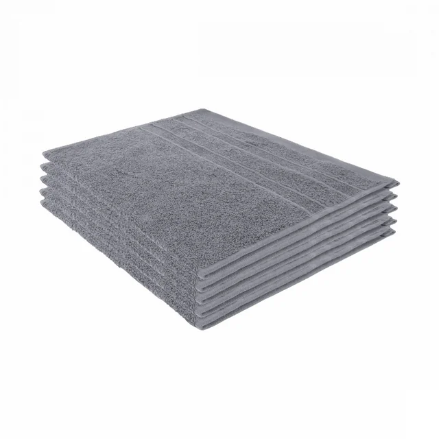 Luksuzni hotel Gastendoek - Antraciet - 5 dodaci - 30x50cm - 550 g/m2