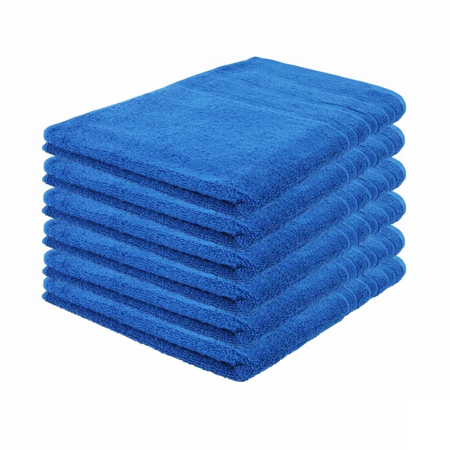 Luksuzni hotel Handdoek - Jeans blauw - 6 komadi - 50x100cm - 550 g/m2