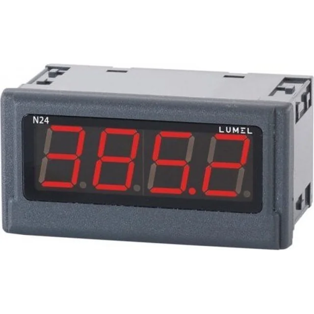 Lumel Amperemeter 4 digital AC-indgang 230V 0-5A enhed A med KJ-certifikat N24 Z510300M1