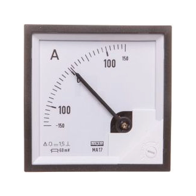 Lumel Analog ammeter 72x72 N IP50 BB17 (MA17N BB1700000000)