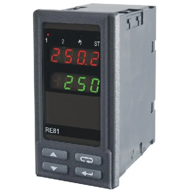 Lumel temperature controller RE81 01100E0, Pt100, -50...100°C, relay output, 1x230 V