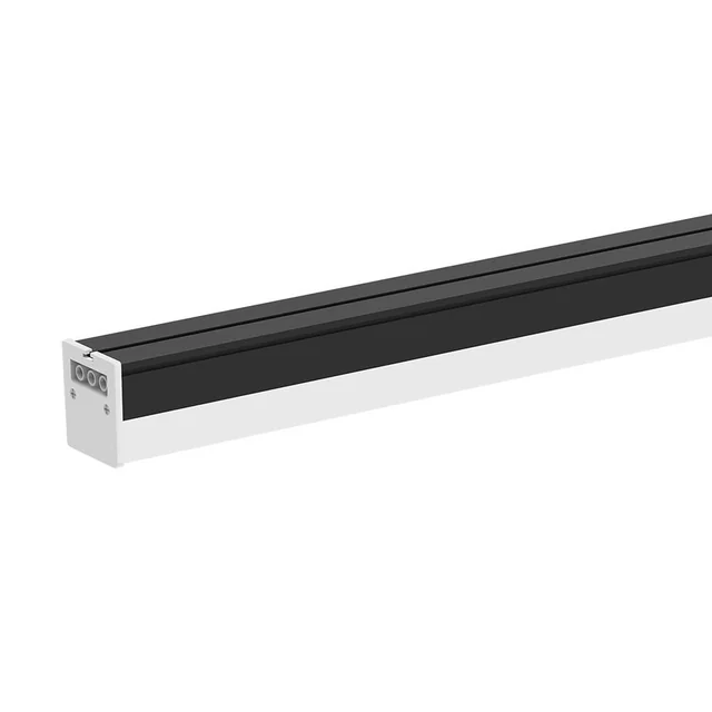 Lumières linéaires à surface noire - IP20 - 40W - 4300 Lumens - 6500K