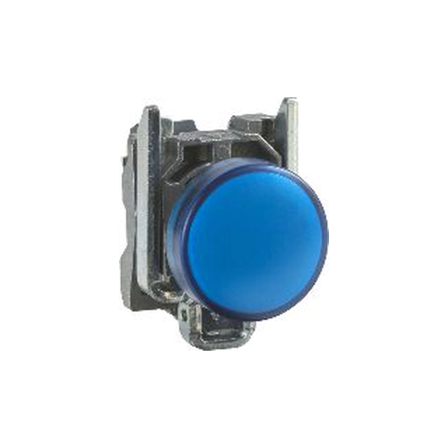 Lumină de semnalizare Schneider Electric 22mm albastru 24V LED AC/DC (XB4BVB6)