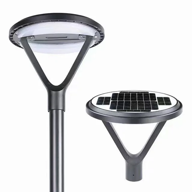 Lumină solară de parc SANKO LED P-06 (LED 12W 1500LM panou 20W LiFePO4 20Ah)