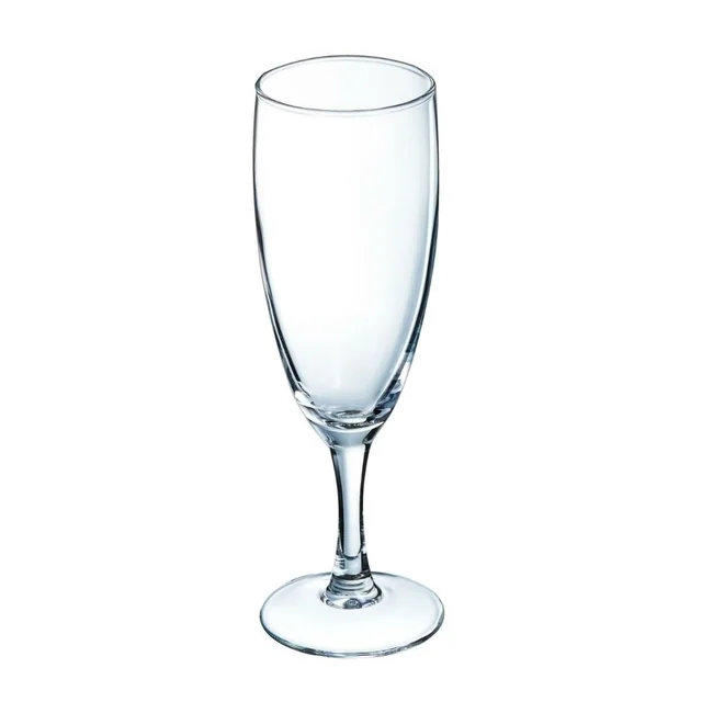 Luminarc Elegance Champagne Glass Clear Glass 170 ml (24 Pieces)