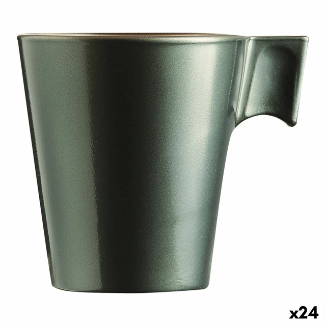 Luminarc Flashy Mug Farbe Grün 80 ml Glas (24 Stück)