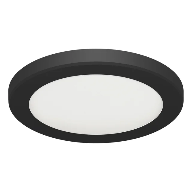 Luminária de teto LED SMD OLGA LED C 24W PRETO CCT