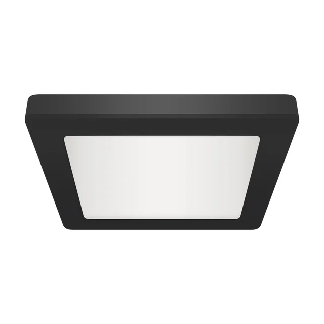 Luminária de teto LED SMD OLGA LED D 18W PRETO CCT