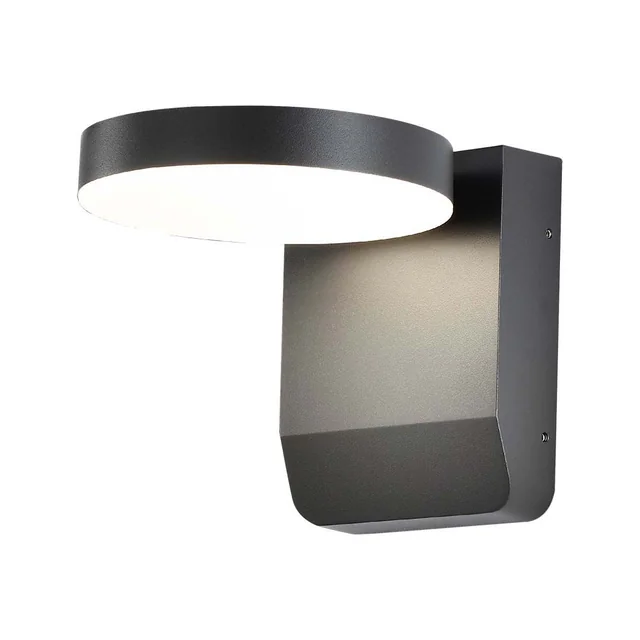 Luminárias de parede LED giratórias - Preto - IP65 - 17W - 2480 Lúmens - 3000K