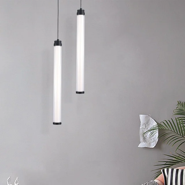 Luminárias de teto de design - Luminárias suspensas de design - IP20 - Preto+Branco - 5 Watts - 600 Lúmens - 3000K