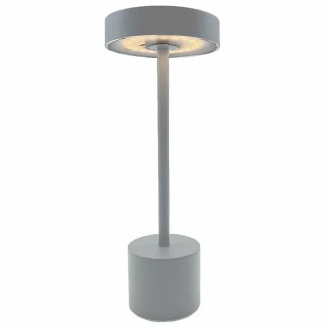 Lumisky ROBY GRAY Aluminum table lamp