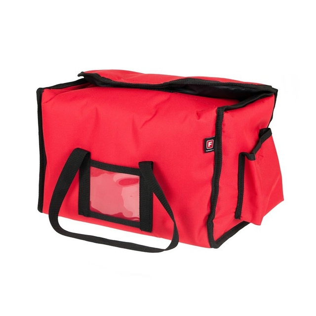 Lunch bag 42x27x29 | 6 boxes | heated | red | Furmis