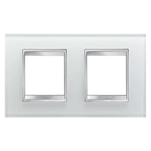LUX Frame 2-krotna 4 pozioma biel polarna modules ELIT00855