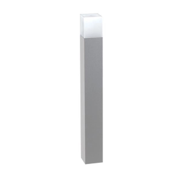 LUX pillar E27 1000mm gray aluminum Mareco Luce