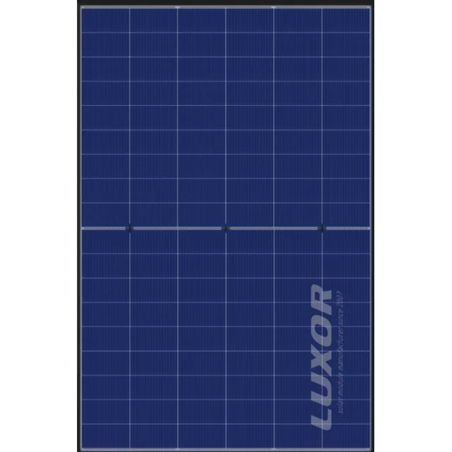 LUXOR SOLAR aurinkosähköpaneeli 440 ECO LINE M108 Glass-Glass Bifacial, valkoinen mash