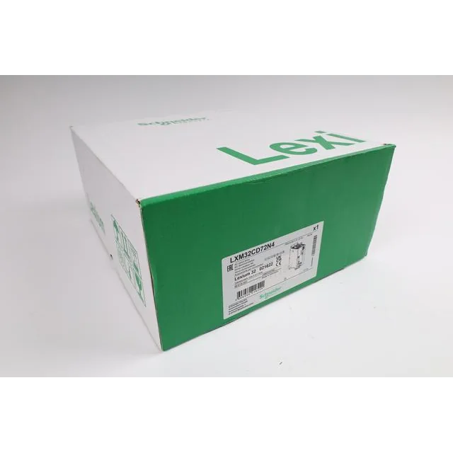 LXM32CD72N4 Schneider Electric - Νέο εργοστασιακό σφραγισμένο