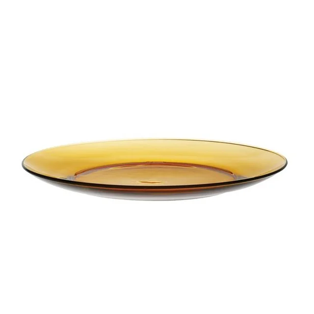 LYS AMBER piatto per piastrelle arancione o235x(H)20mm