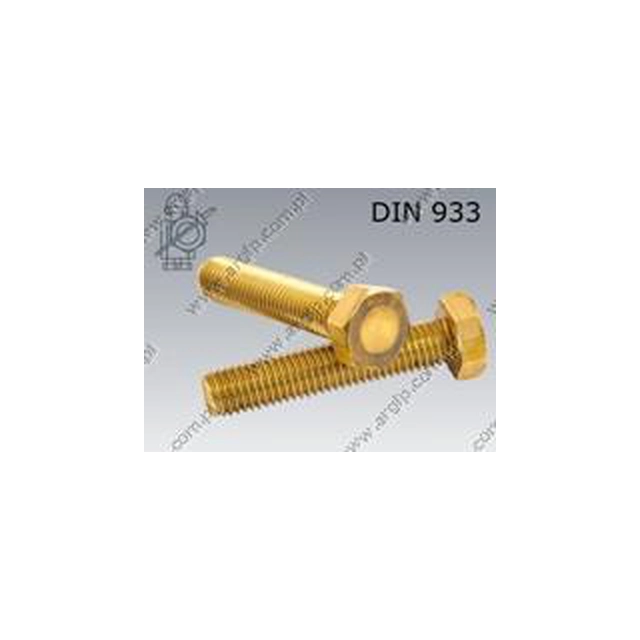 M 4×20-ms DIN 933 screw